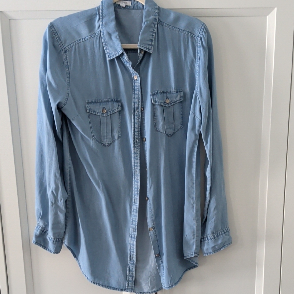 Ardene Denim Blue Shirt